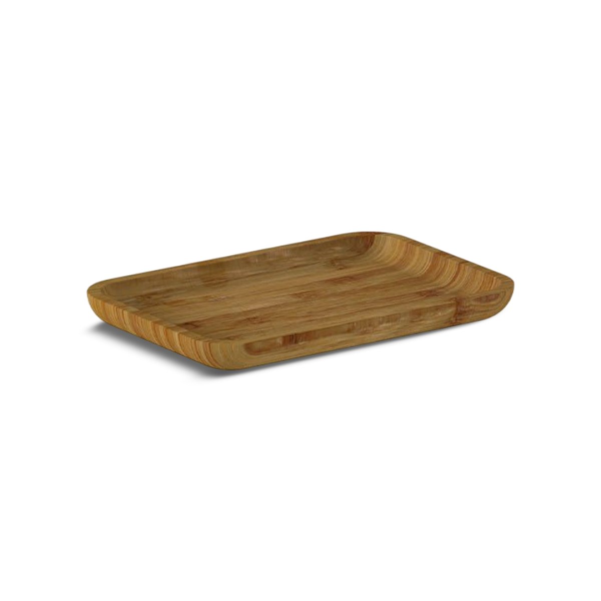 TRAVESSA RETANGULAR DE SERVIR BAMBU 35X24X1,9CM TVB300