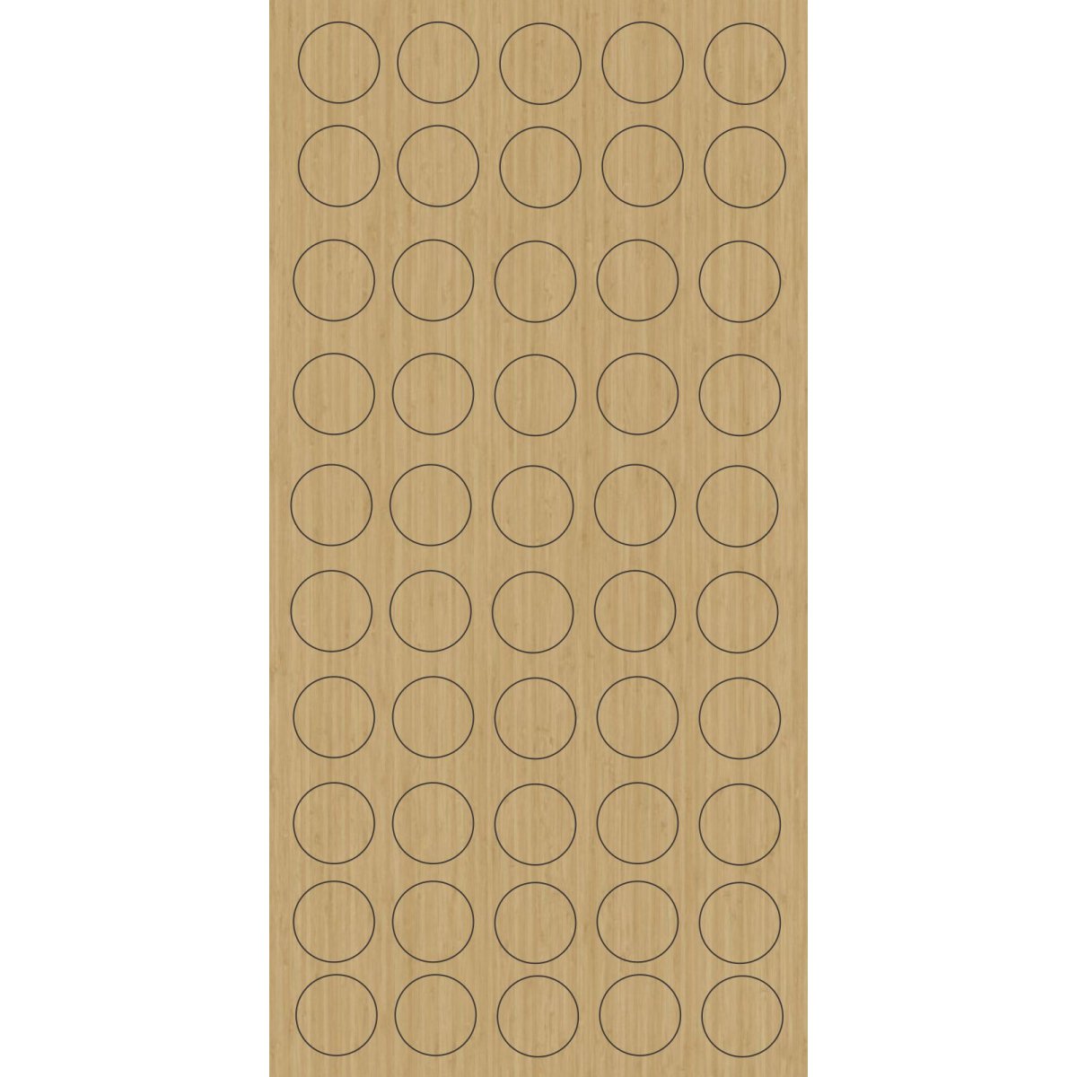 TAPA FURO 12MM BAMBOO GREENPLAC