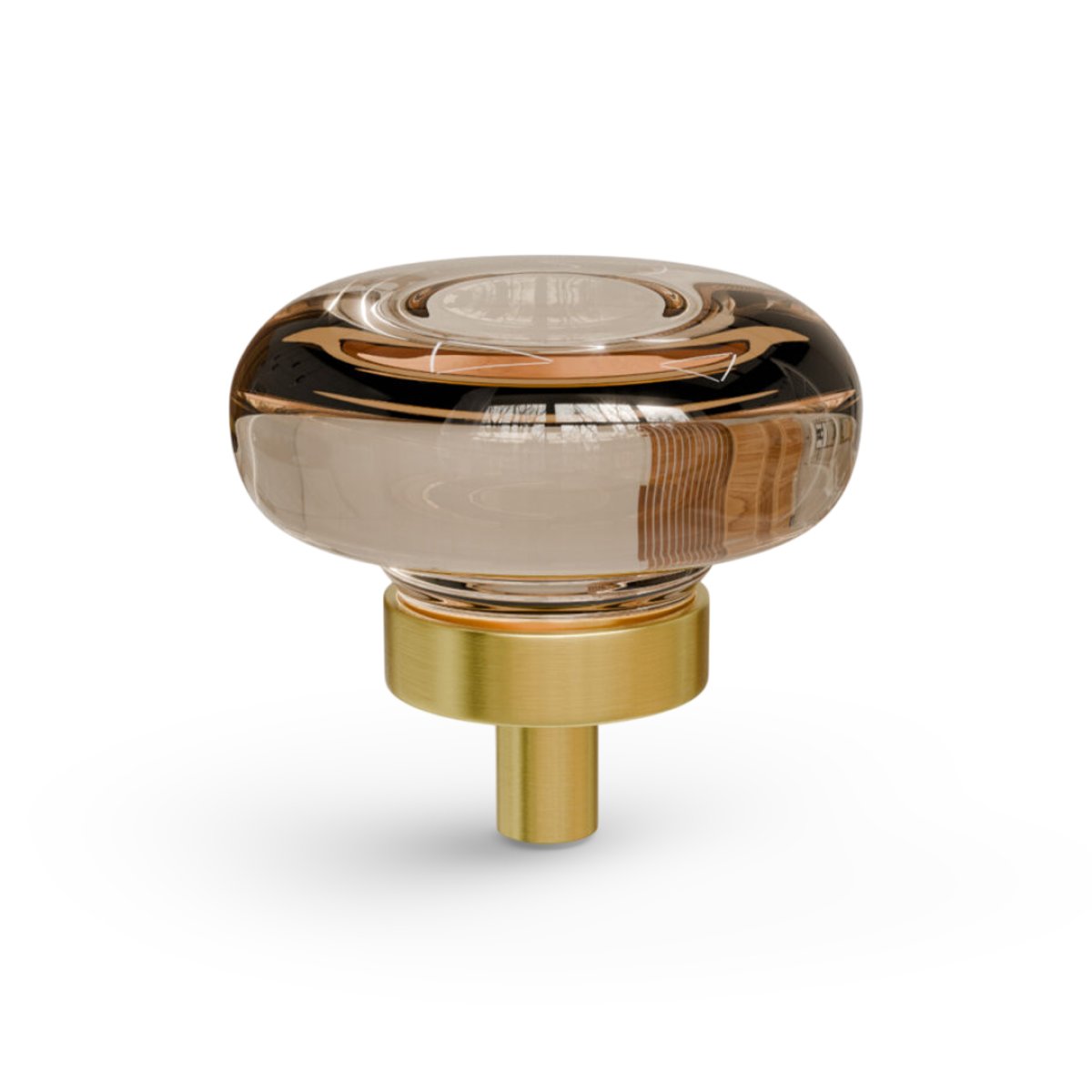 PUXADOR IL4533 CRISALLES ÂMBAR 36MM