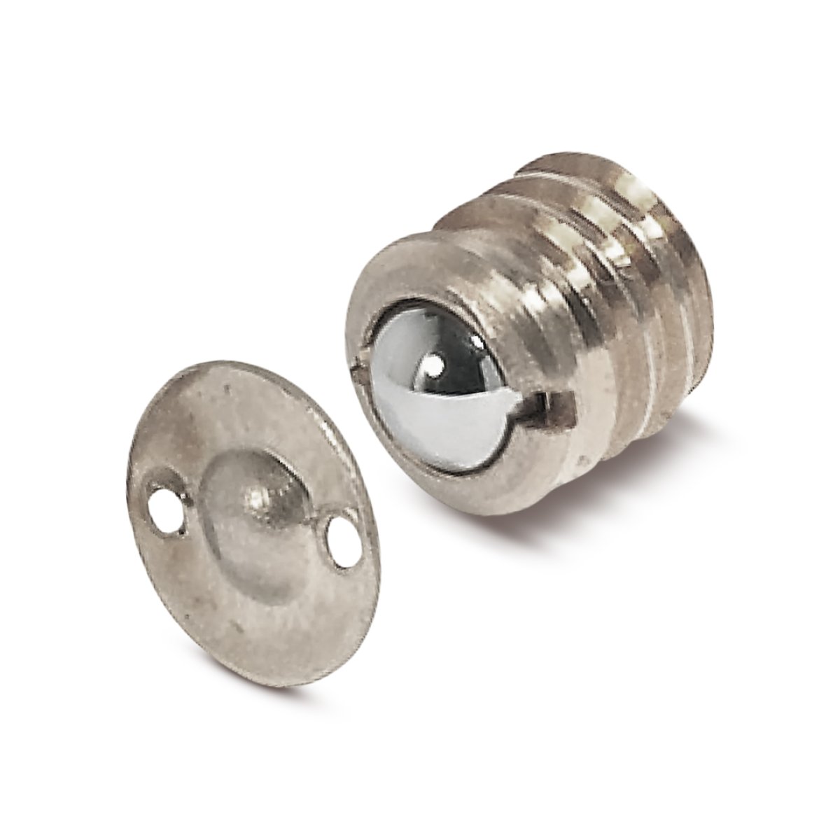FECHO ESFERA 12,5X12MM AÇO LATONADO