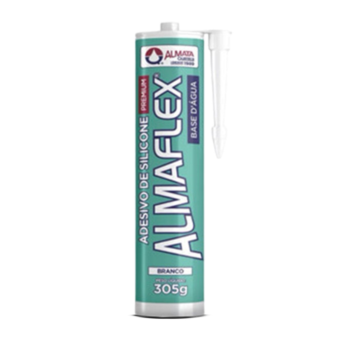 SILICONE BASE D'ÁGUA BRANCO ALMAFLEX 305G