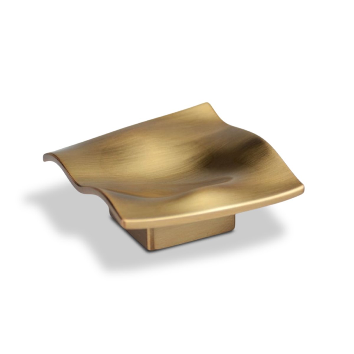 PUXADOR ACQUA MINI GOLD ESCOVADO 38X38X12