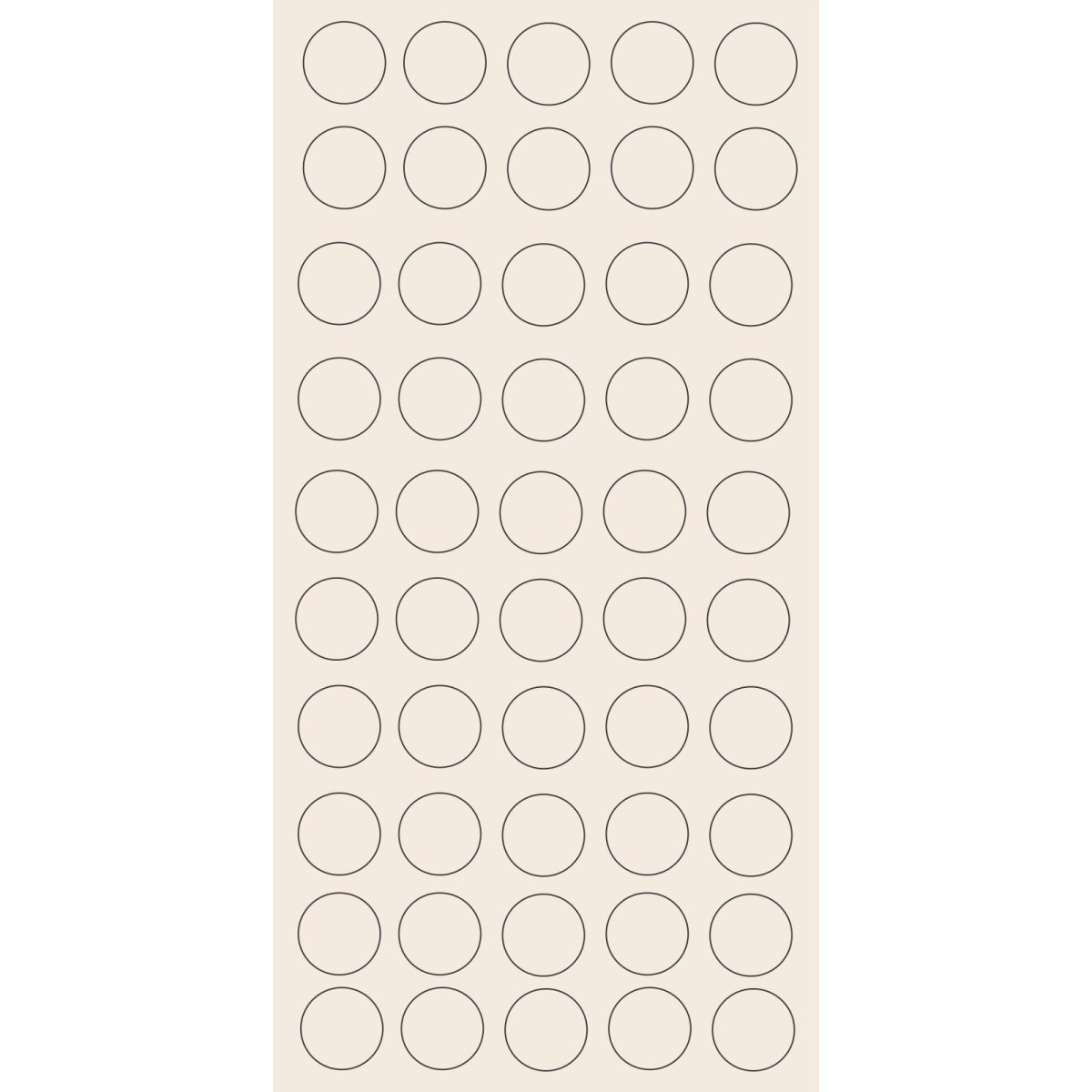TAPA FURO 12MM NUDE EUCATEX