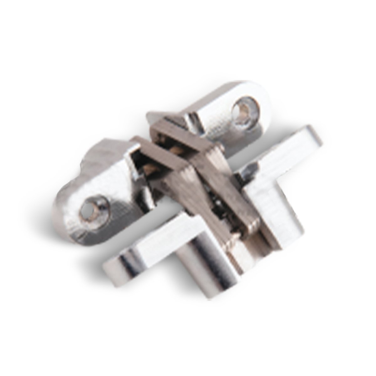 DOBRADIÇA INVISÍVEL 13X45MM 180G INOX ESCOVADO