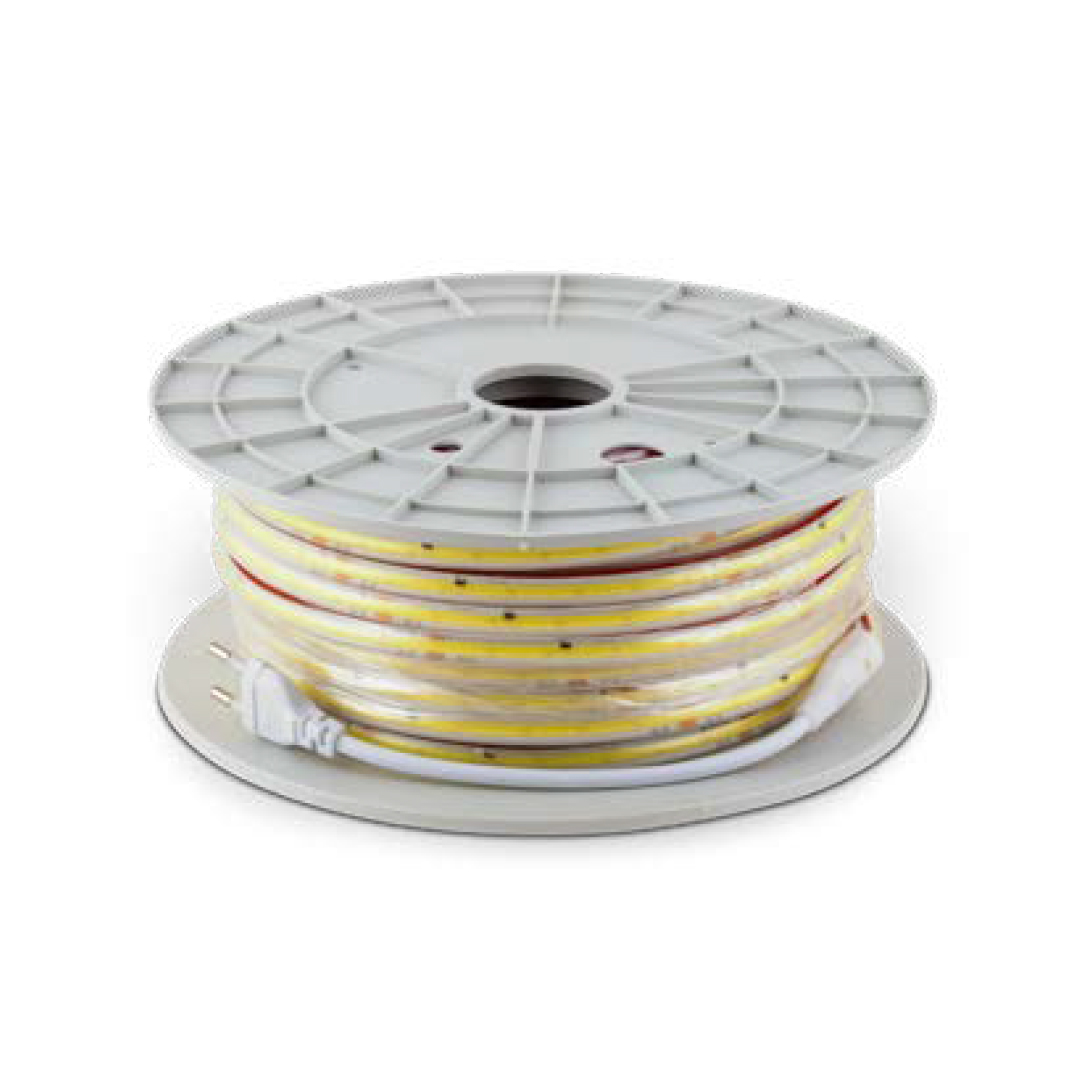 FITA LED TENSAO DE REDE COB 3000K QUENTE 320LEDS 110V 10W
