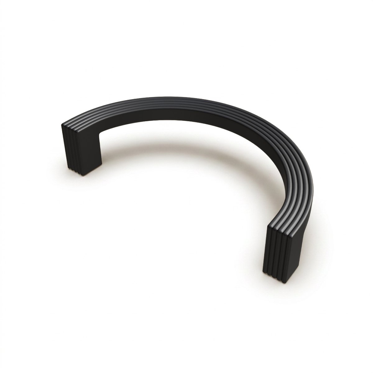 PUXADOR IL1865 PRETO 96MM