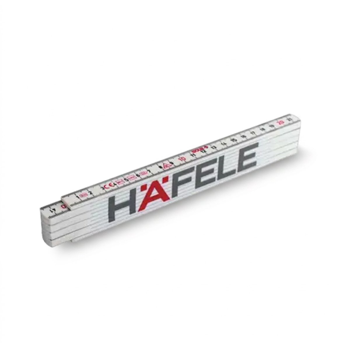METRO 2MT PLASTICO BRANCO HAFELE