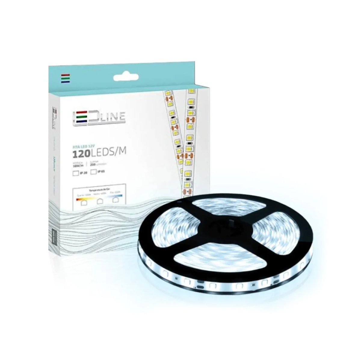 FITA LED 4000K NEUTRA 120LEDS SLIM TENSÃO DE REDE 127V 10W PIX