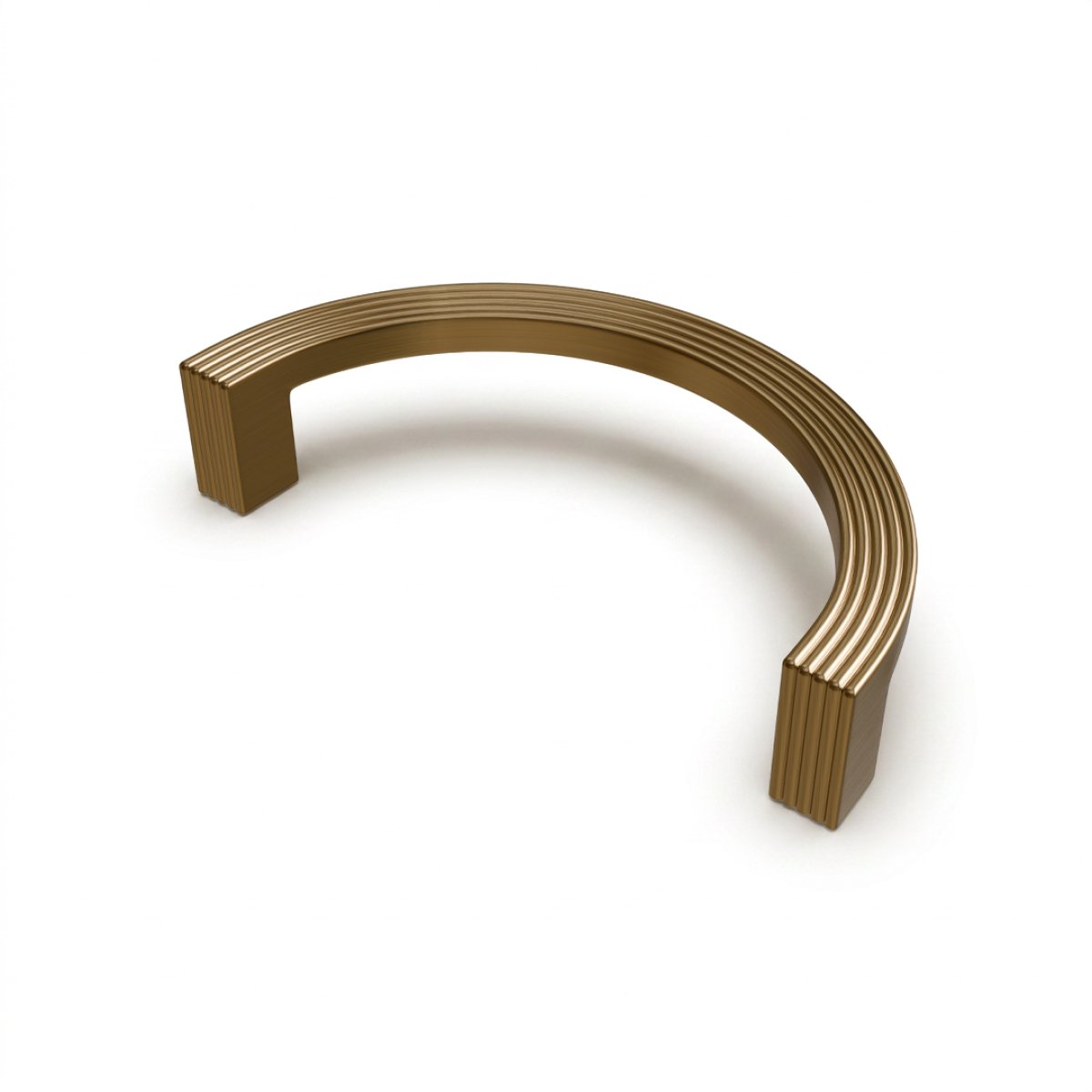 PUXADOR IL1865 AURI BRONZE ESCOVADO 96MM