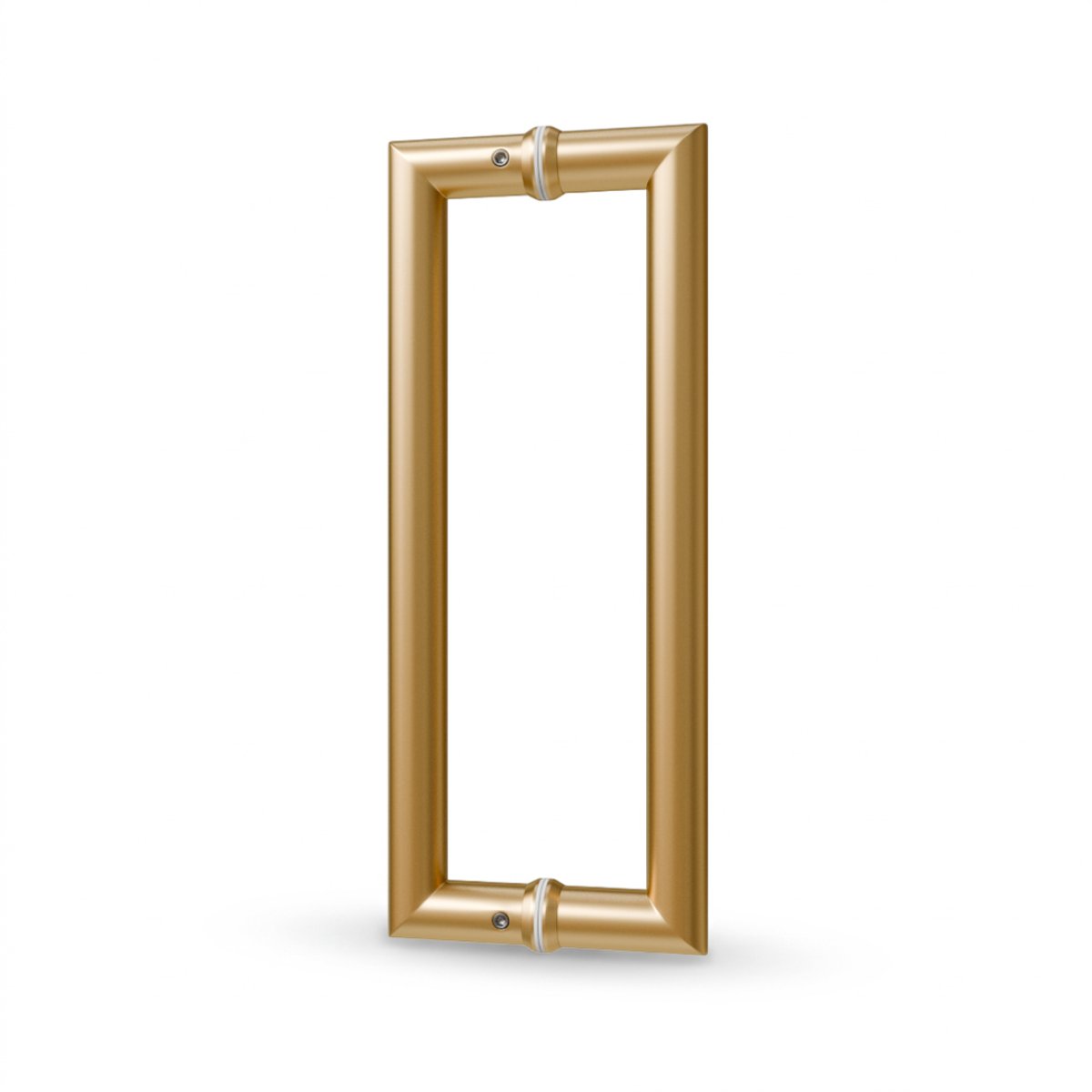PUXADOR DUPLO IL4080 250MM REDONDO DOURADO MATTE