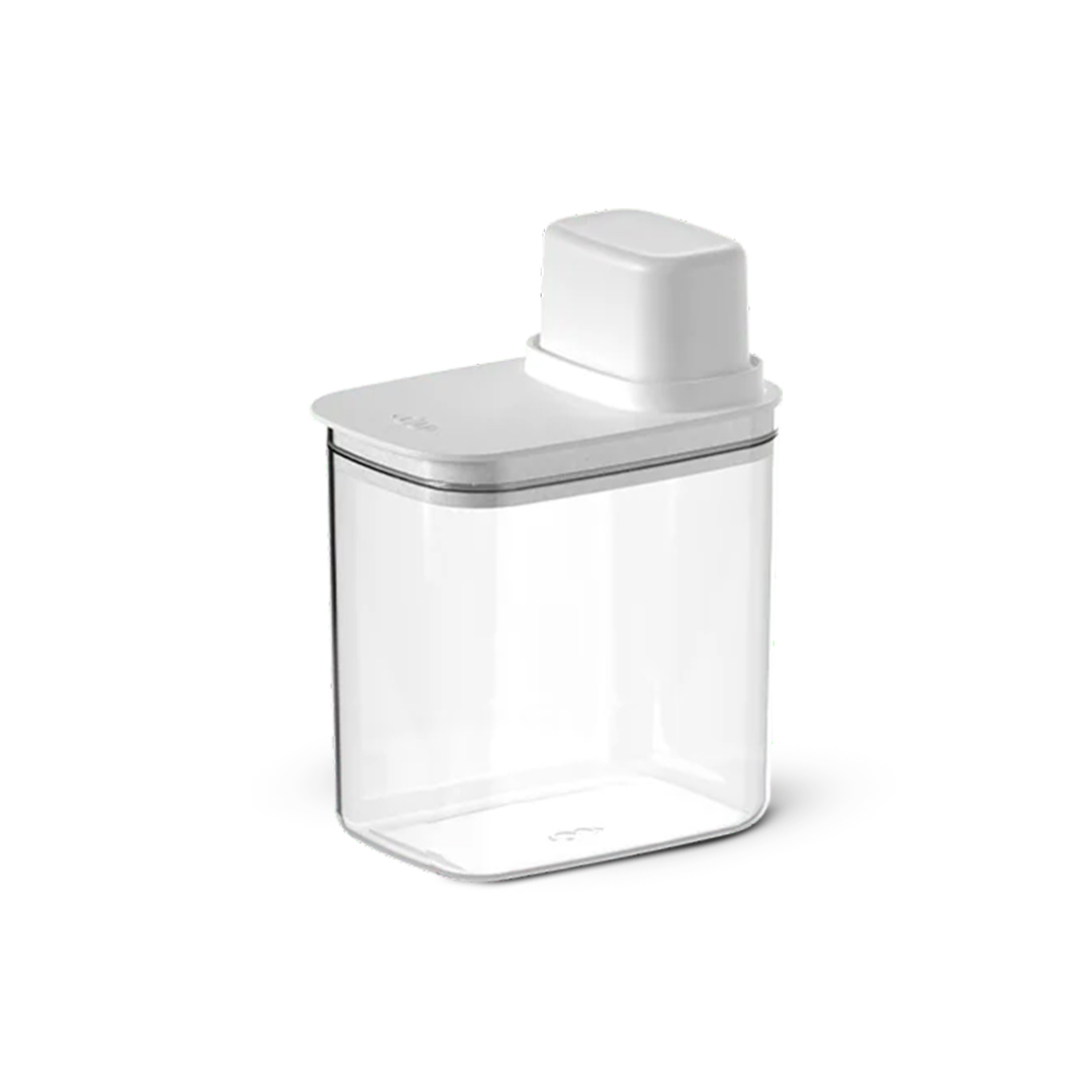 POTE HERMETICO C/ MEDIDOR DROP 1,5L BRANCO PMD100