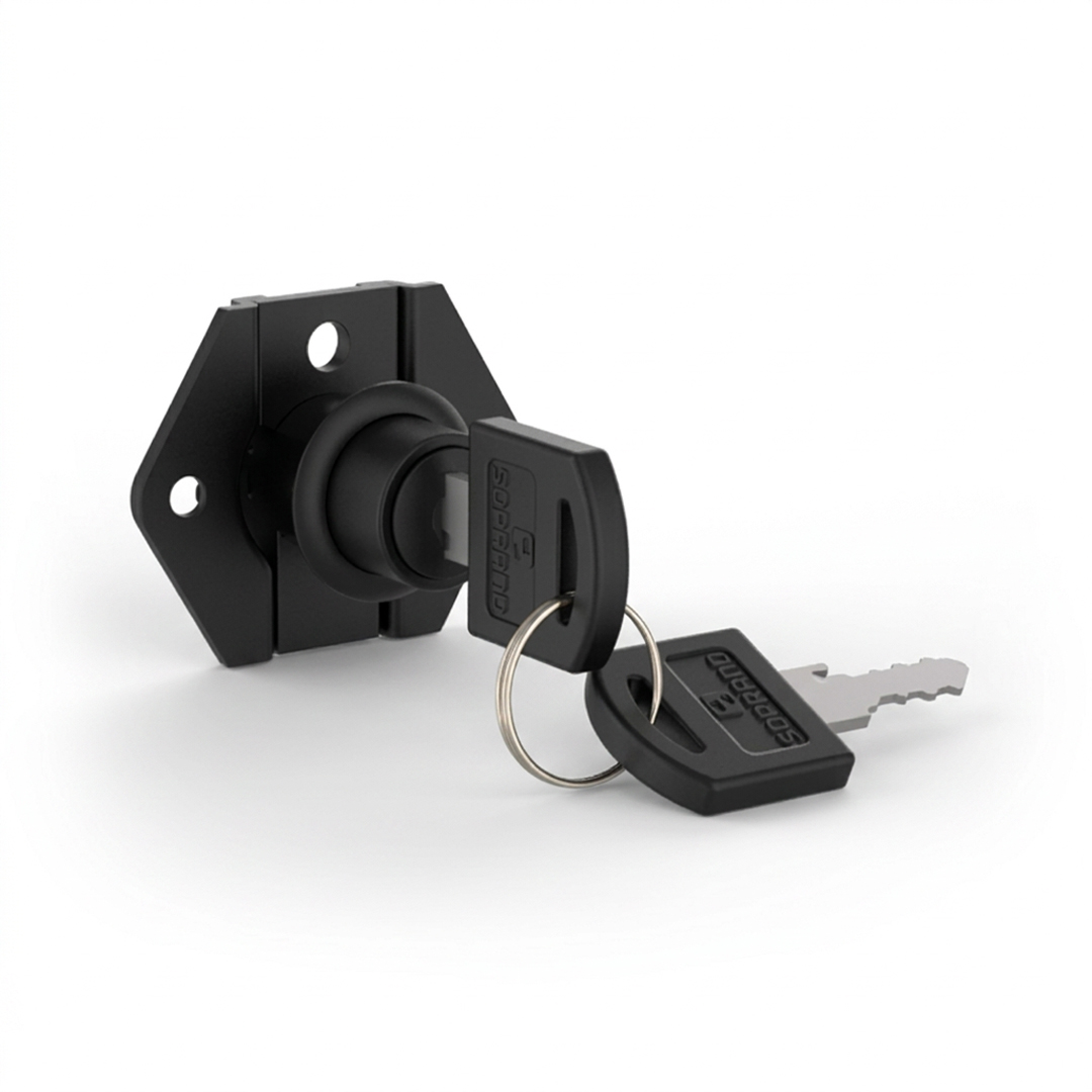 FECHADURA 2861 31MM PRETA