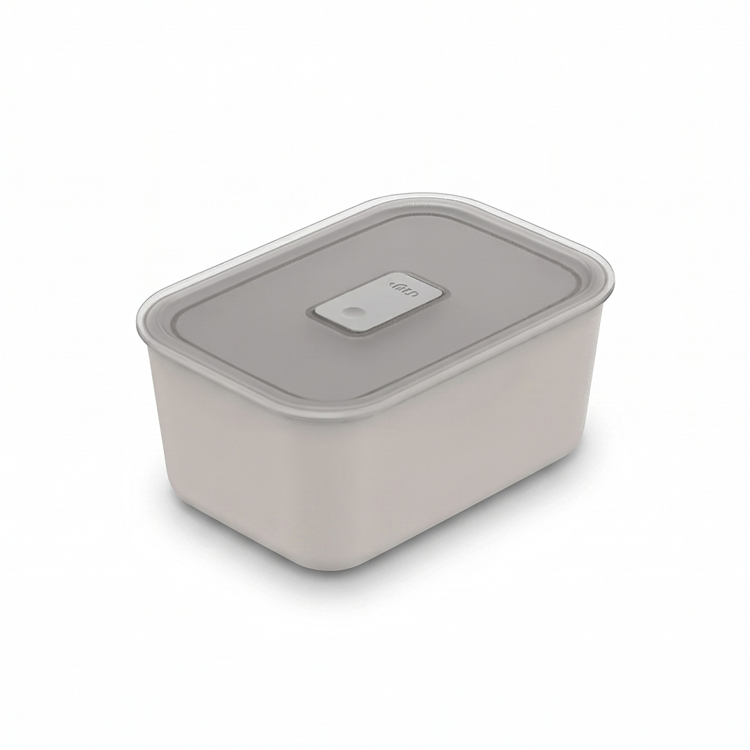 POTE HERMÉTICO MOVE LOCK 1400ML BEGE FECHADO PML400