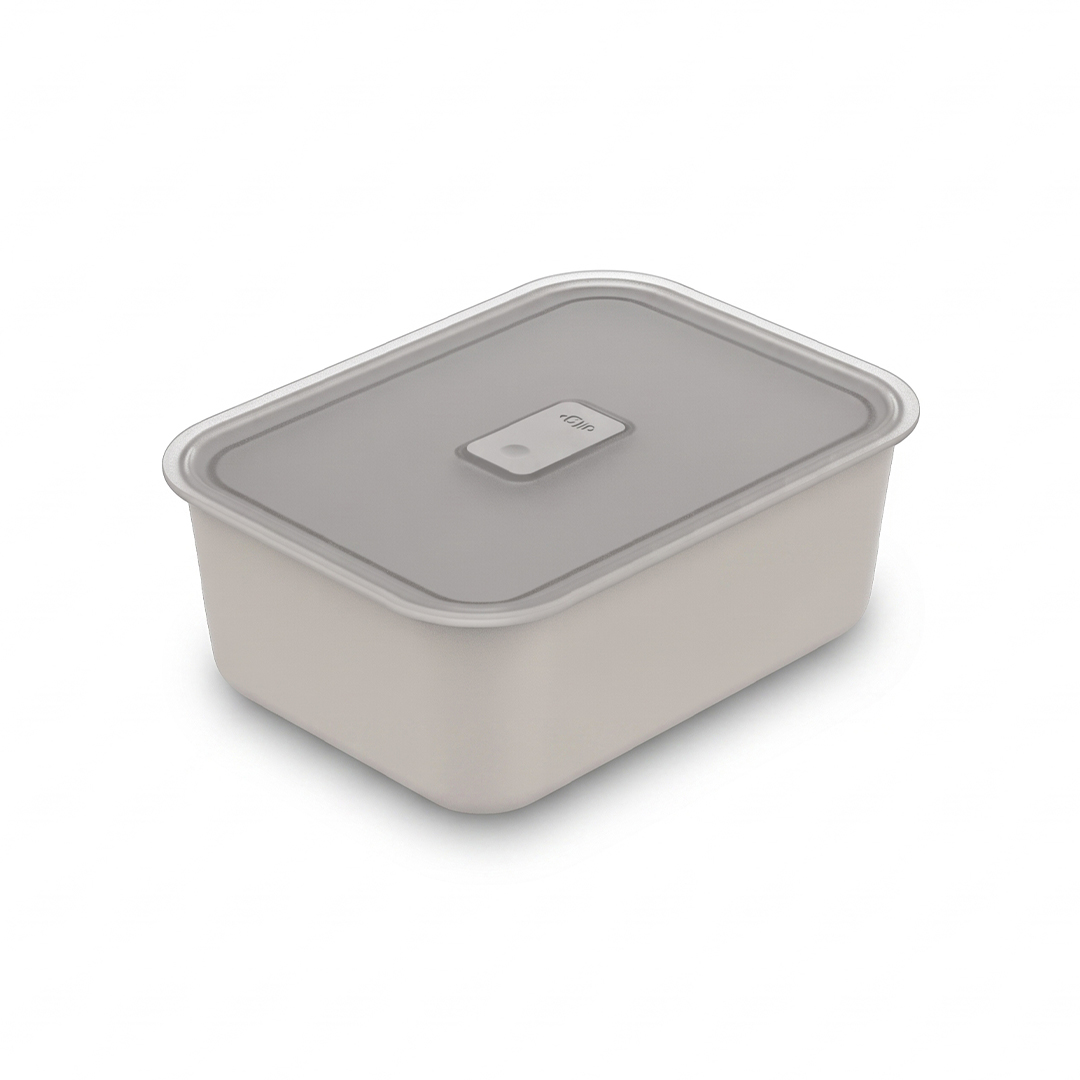 POTE HERMÉTICO MOVE LOCK 2100ML BEGE FECHADO PML600