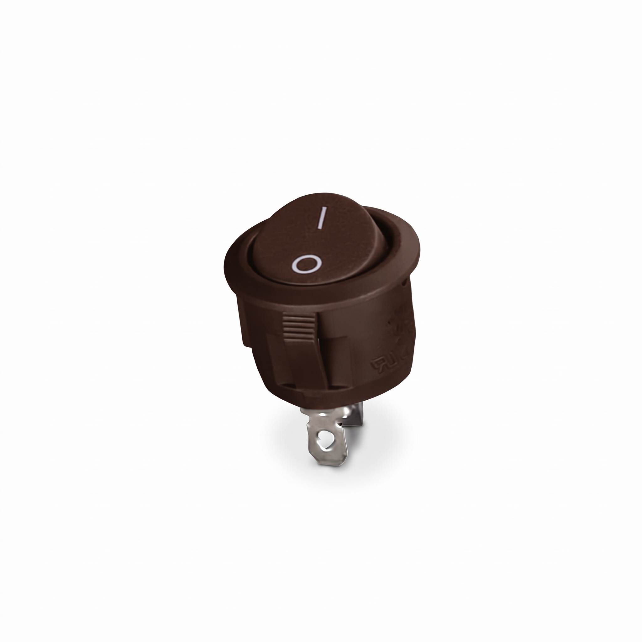 BOTAO INTERRUPTOR MARROM SIMPLES P/LUMINARIA LED