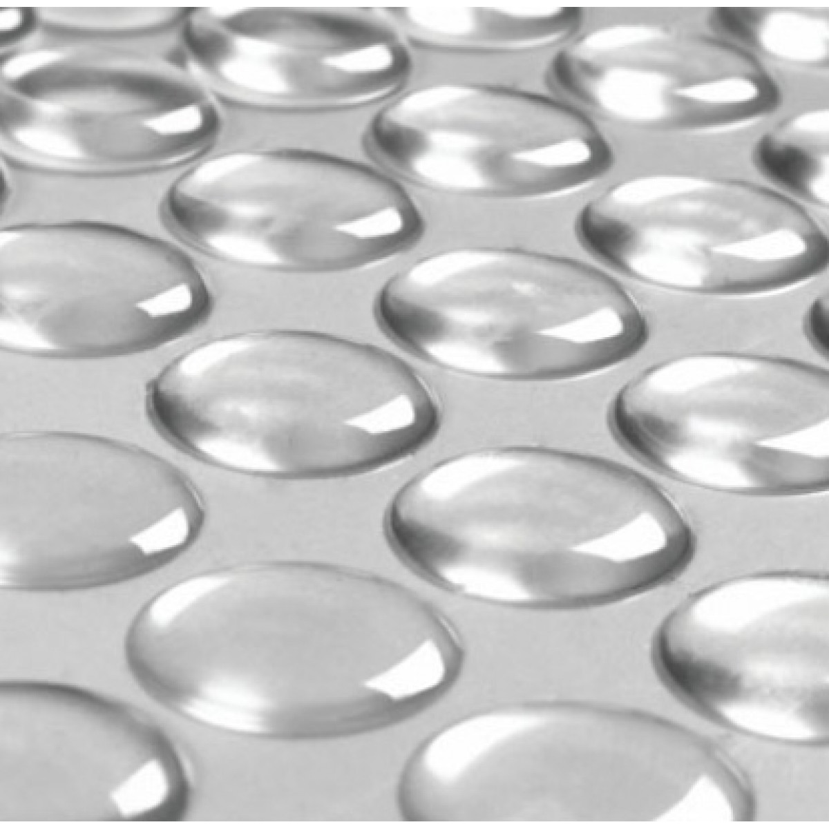 BATENTE DE SILICONE TRANSPARENTE 20MM C/20 UNID
