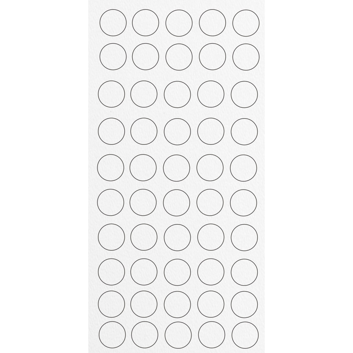 TAPA FURO 12MM BRANCO NEVE LACCA EUCATEX