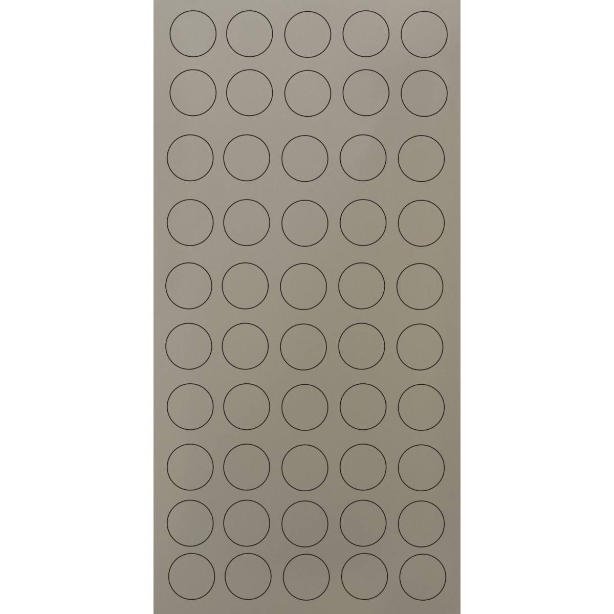TAPA FURO 12MM CINZA ITÁLIA LACCA EUCATEX
