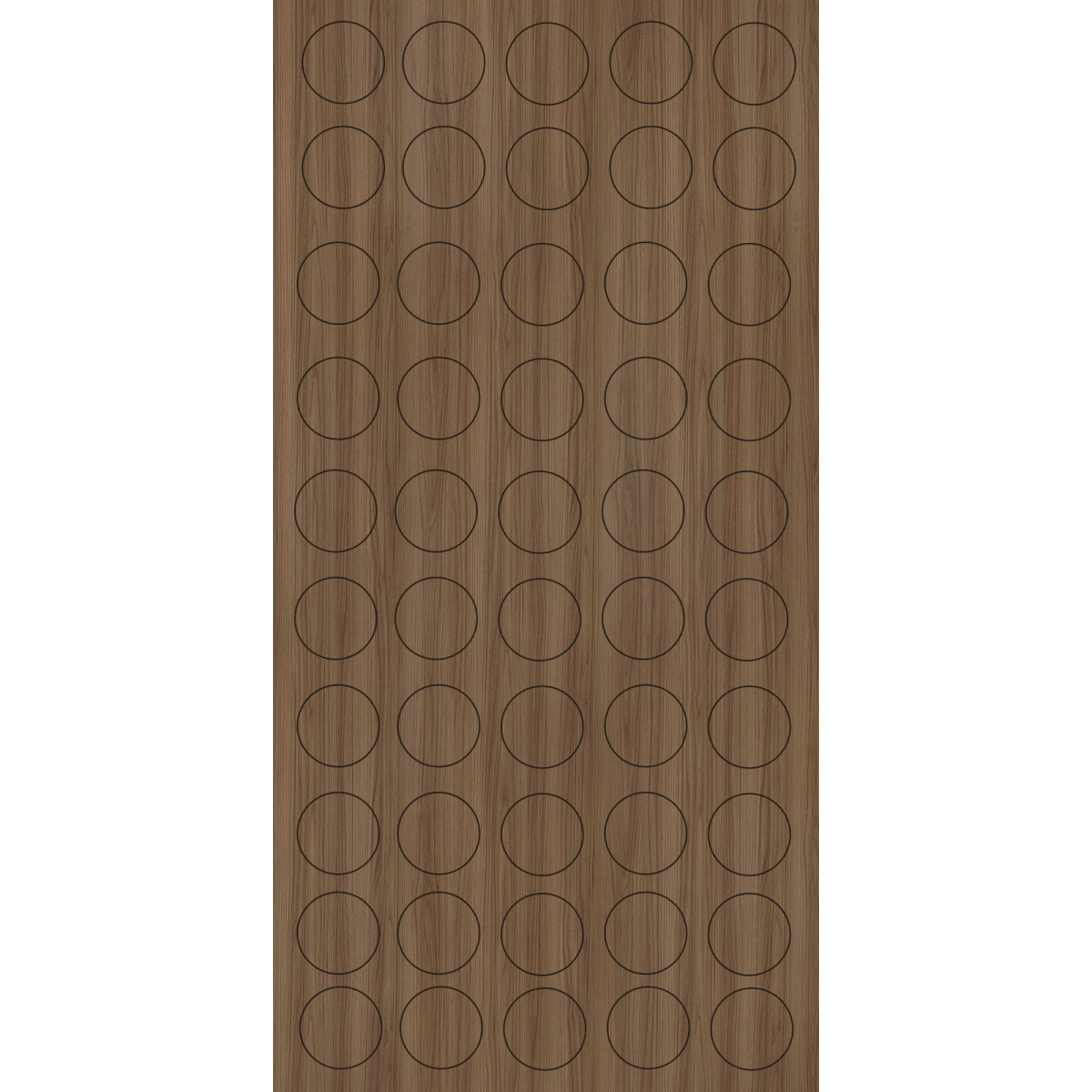 TAPA FURO 12MM NOGAL CHAMPAGNE GUARARAPES