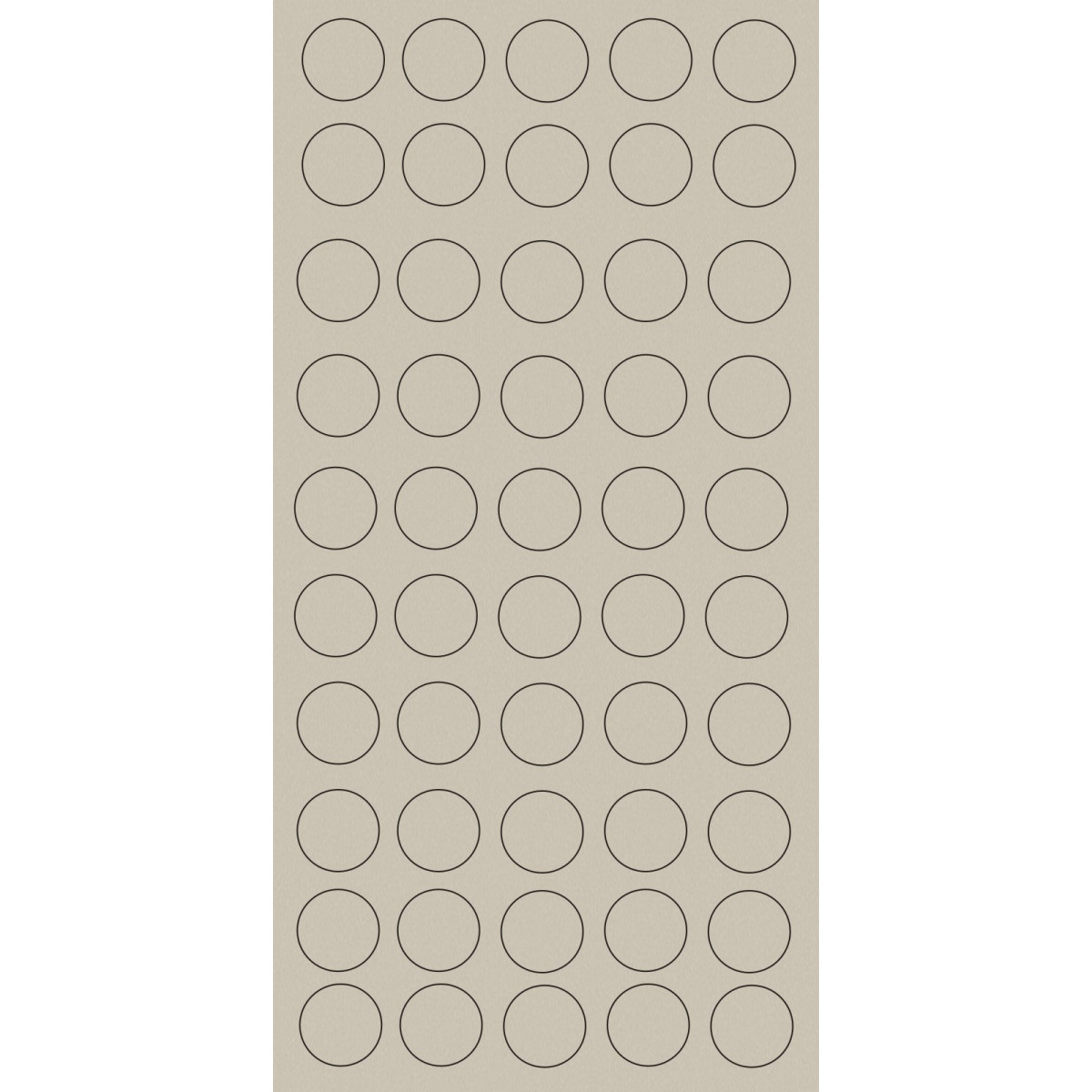 TAPA FURO 12MM NUDE VEL BERNECK