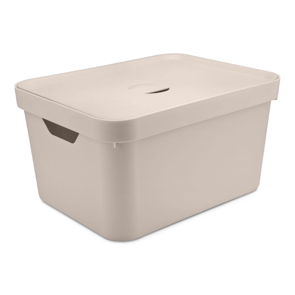 CAIXA ORGANIZADORA CUBE G BEGE C/TPA 32L CC650