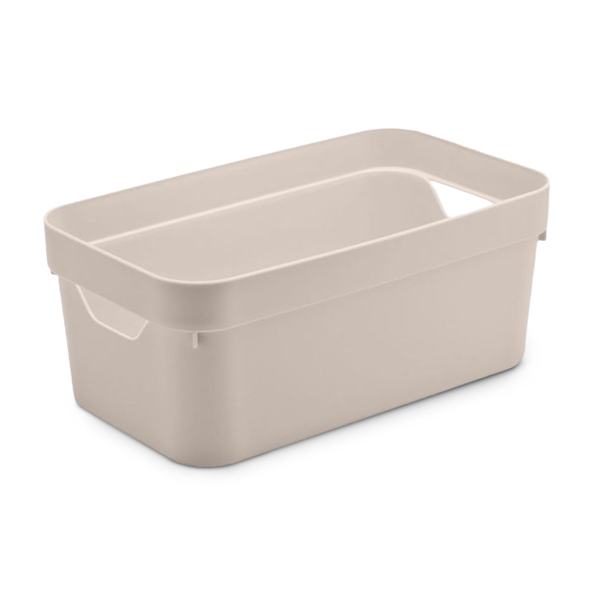 CAIXA ORGANIZADORA CUBE P BEGE 5,3L CC200