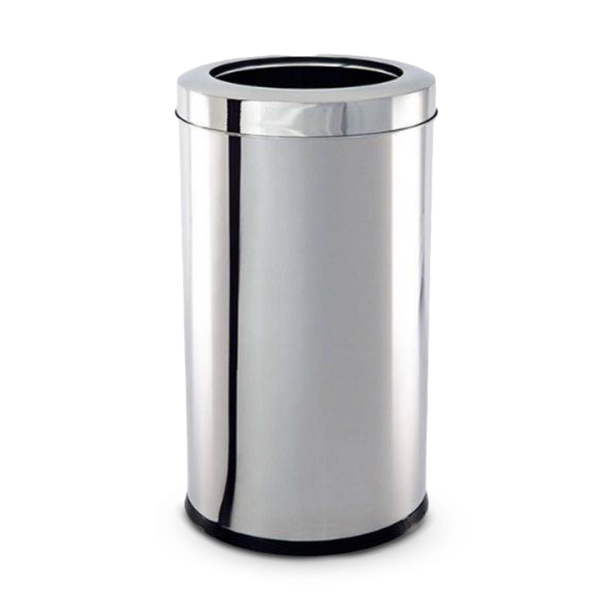 LIXEIRA INOX C/ ARO 21,2L 25X46 3033/203