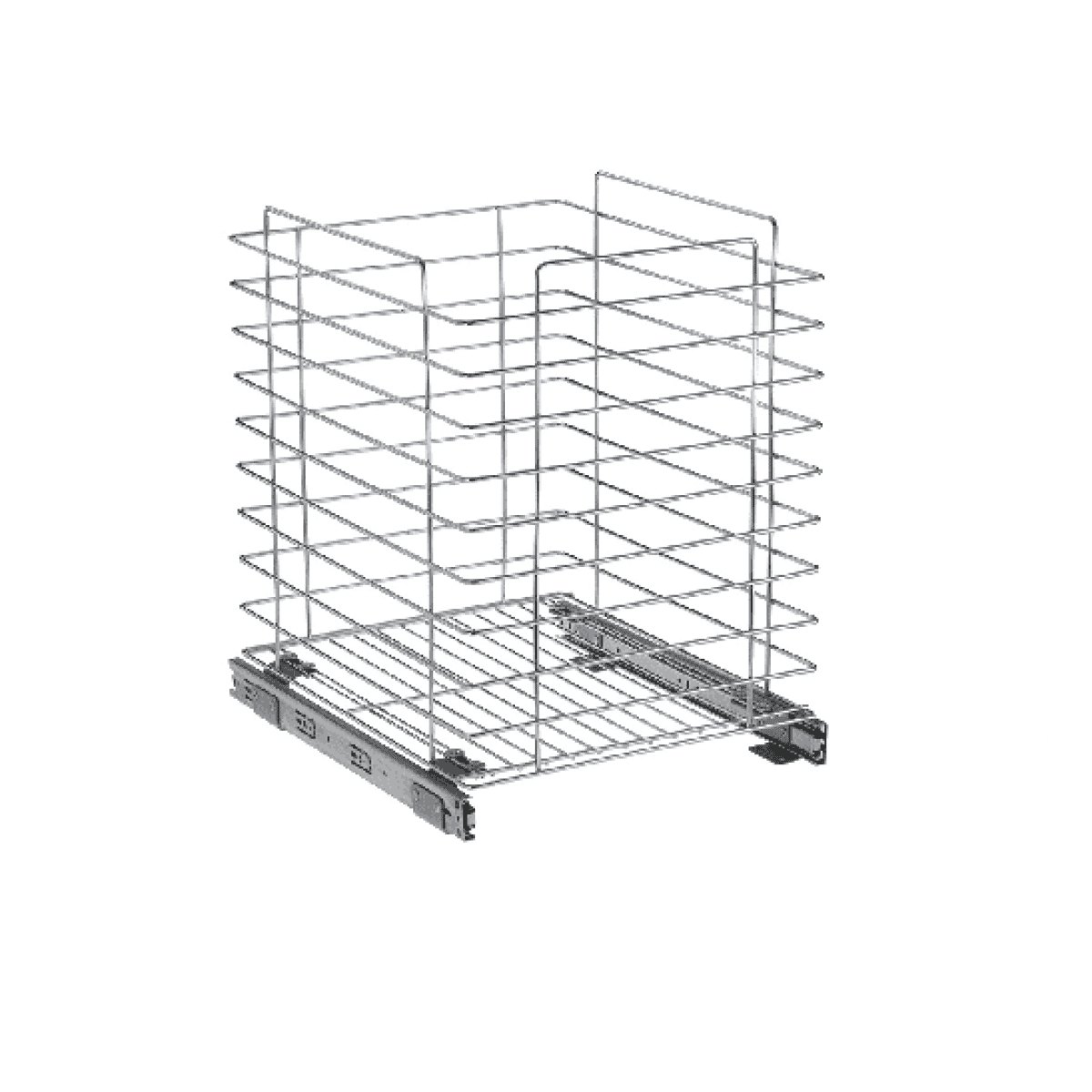 TULHA DESLIZANTE 2726 LEVE CROMADO 460x445x380MM