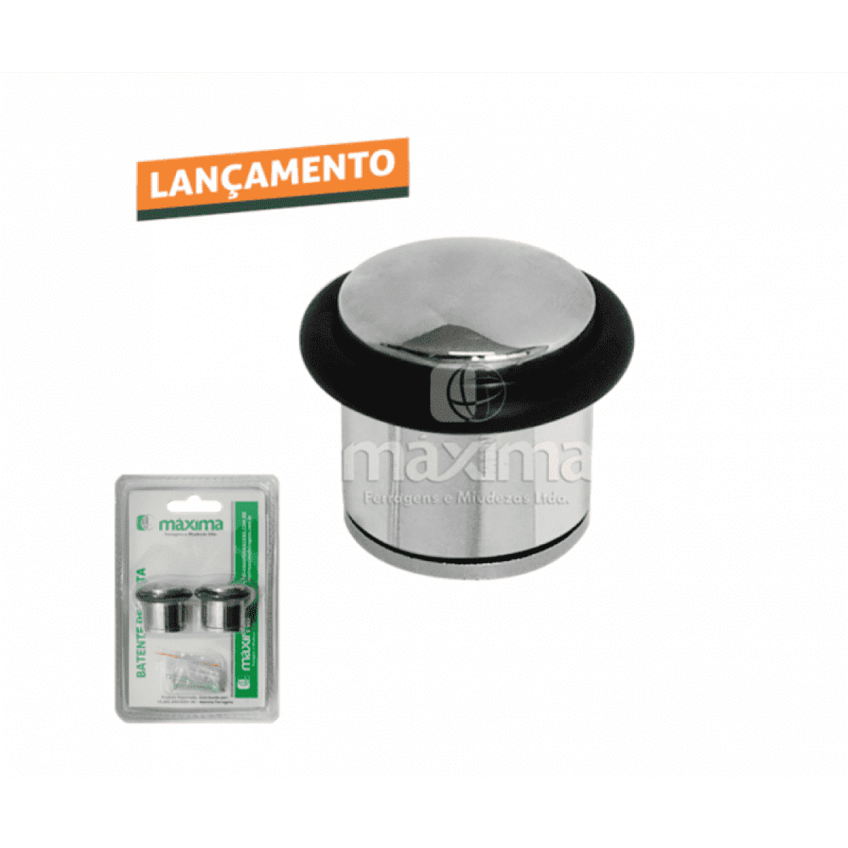 BATENTE PORTA C/2 MAX0028B CROMADO