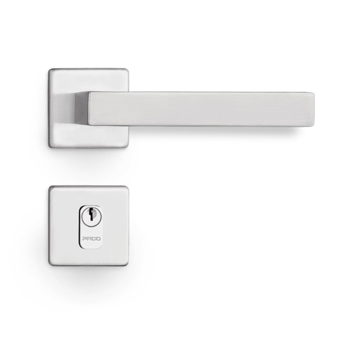 FECHADURA PADO IX BARRA 940-90EXT INOX ESCOVADO