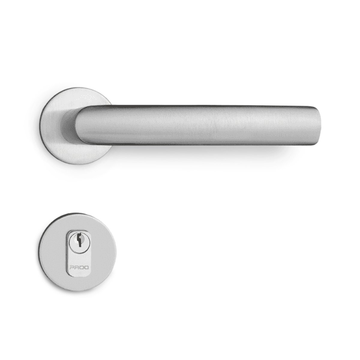 FECHADURA PADO IX LUMA 582-90EXT INOX ESCOVADO