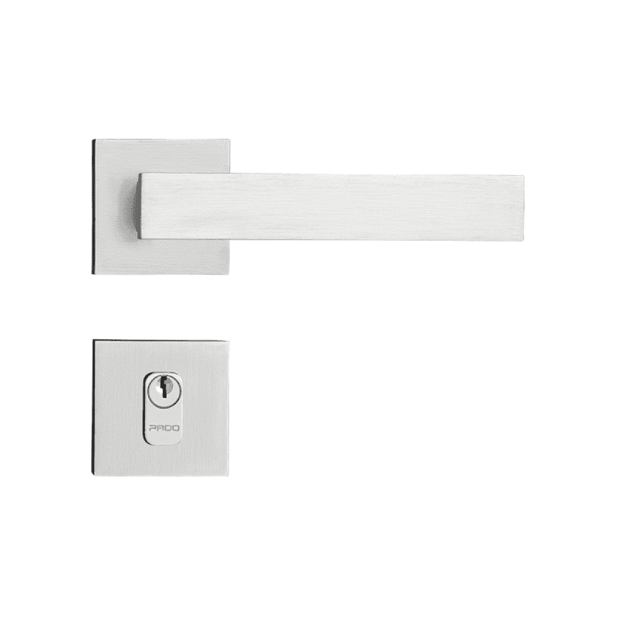 FECHADURA PADO ZM RETRO 411-90EXT ESCOVADO