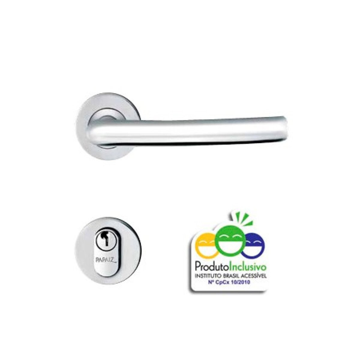 FECHADURA PAPAIZ MI620 CR R-232 357