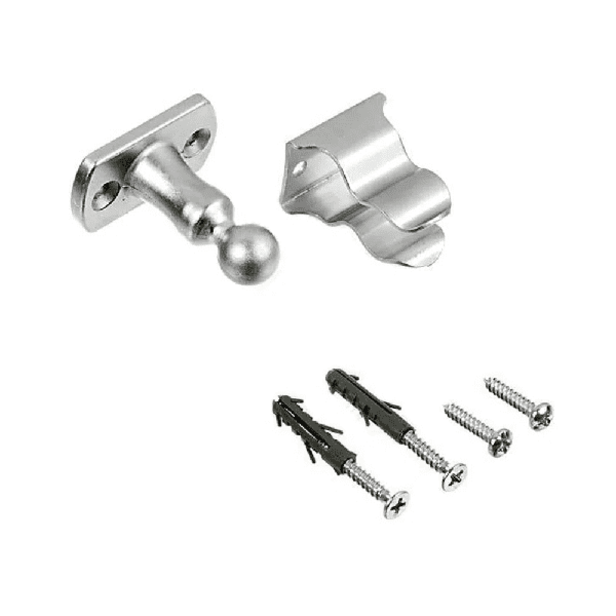 FIXADOR UNIÃO P/PORTA ACETINADO