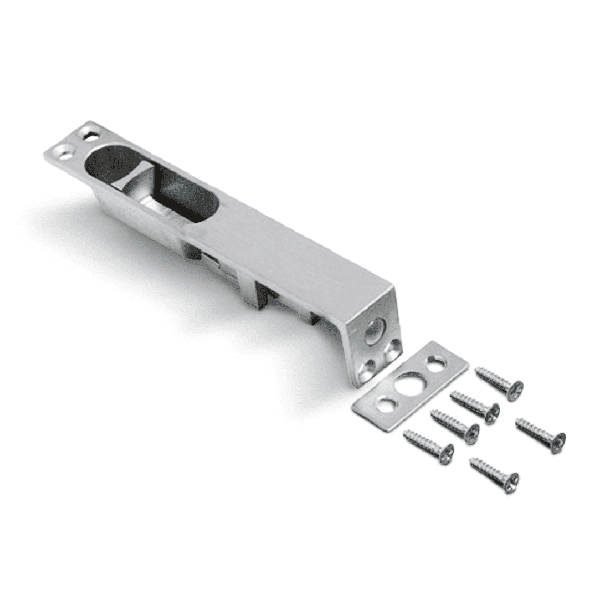 FECHO DE EMBUTIR 12CM CROMADO
