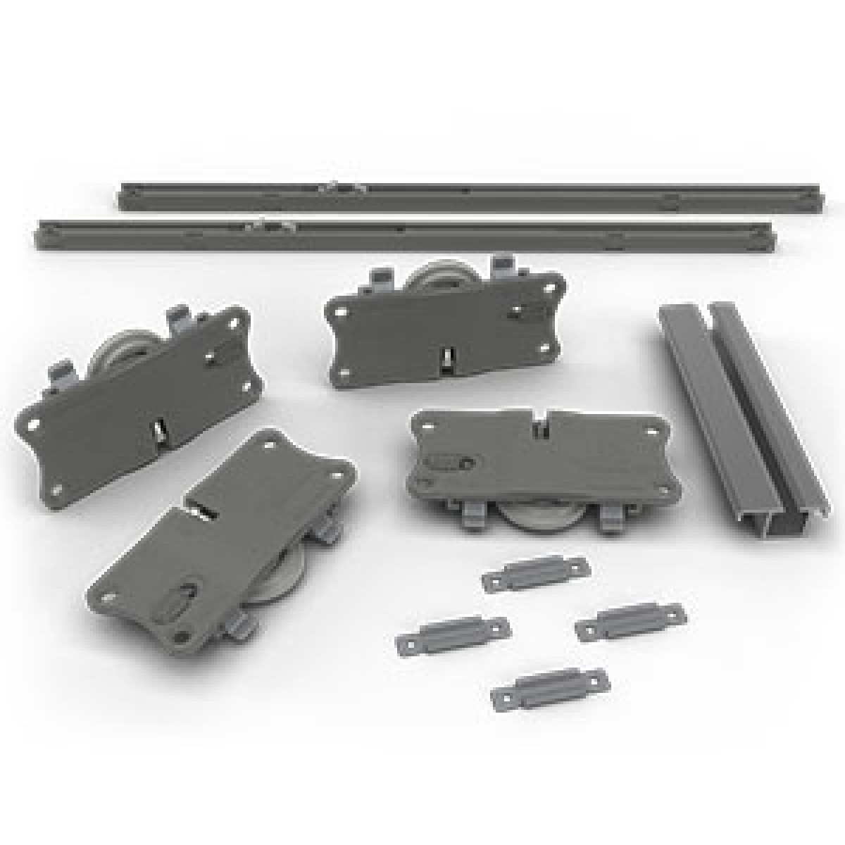 KIT ROLDANA FLOW P/01 PORTA CORRER RDZ (20-50KG)