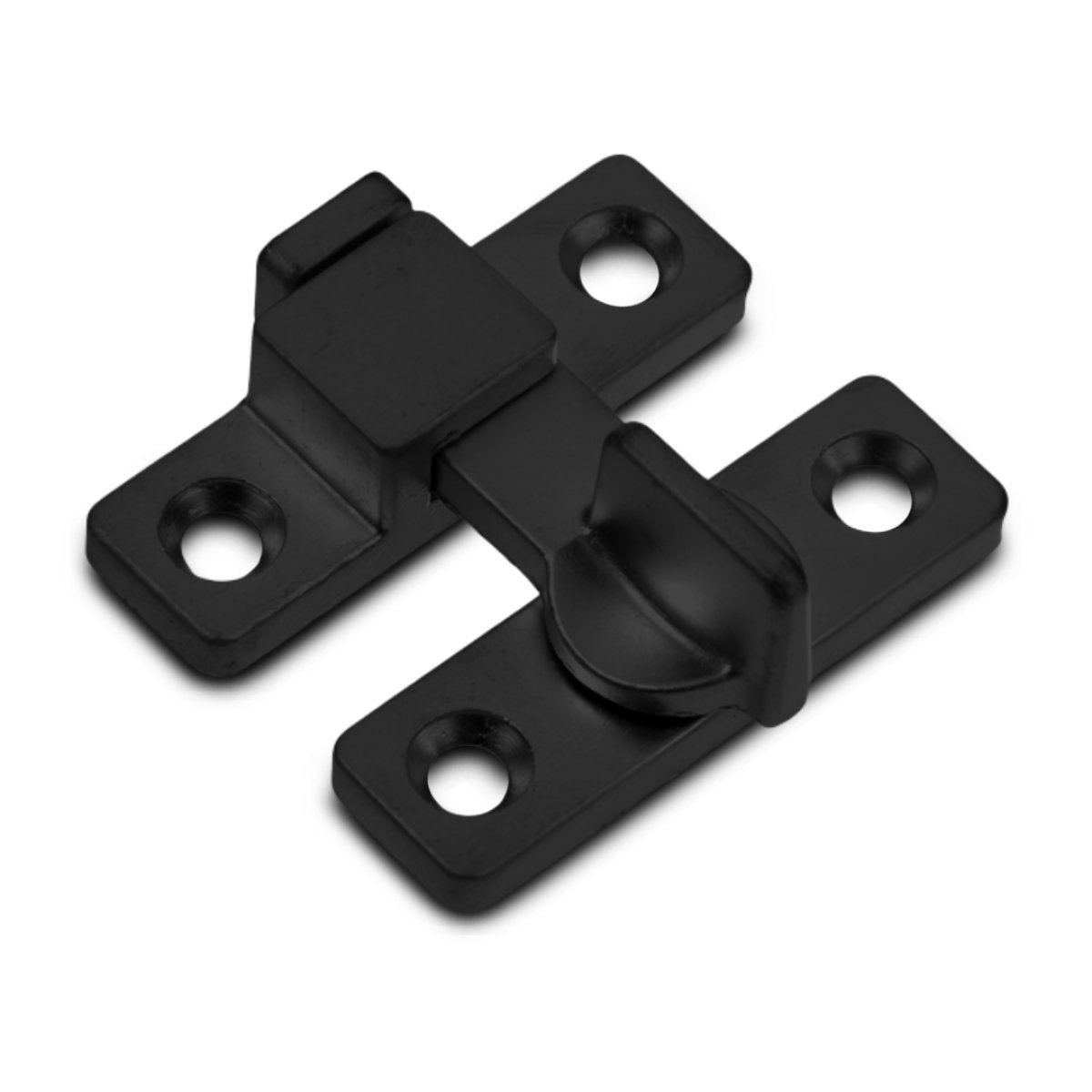 TRANQUETA BICO VIRADO 542 PRETO 4CM