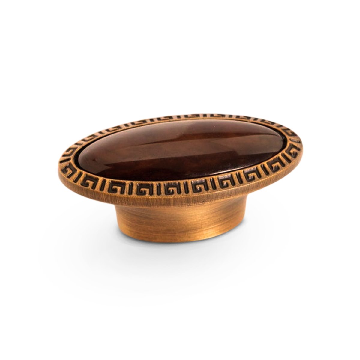 PUXADOR COLONIAL IL128 55X28 OURO VELHO