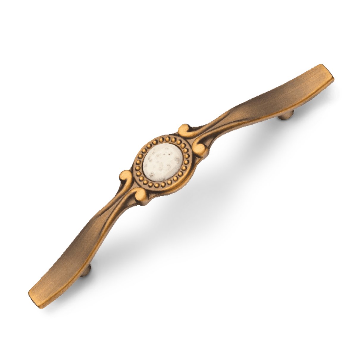 PUXADOR COLONIAL IL129 64MM OURO VELHO