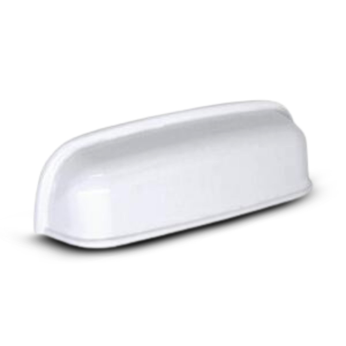 PUXADOR CONCHA CELESTE 96MM BRANCO