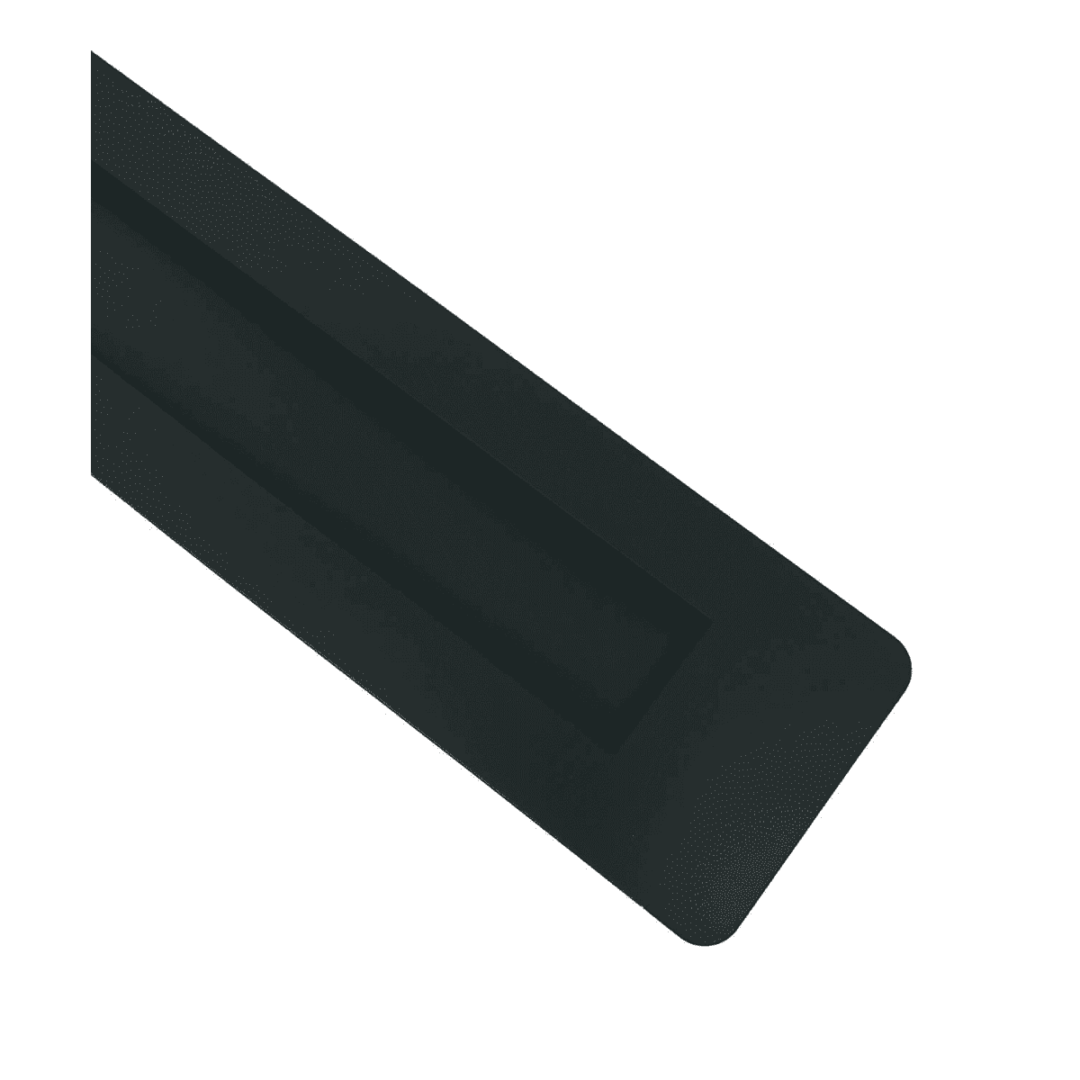 PUXADOR CONCHA EMBUTIR 15CM PRETO