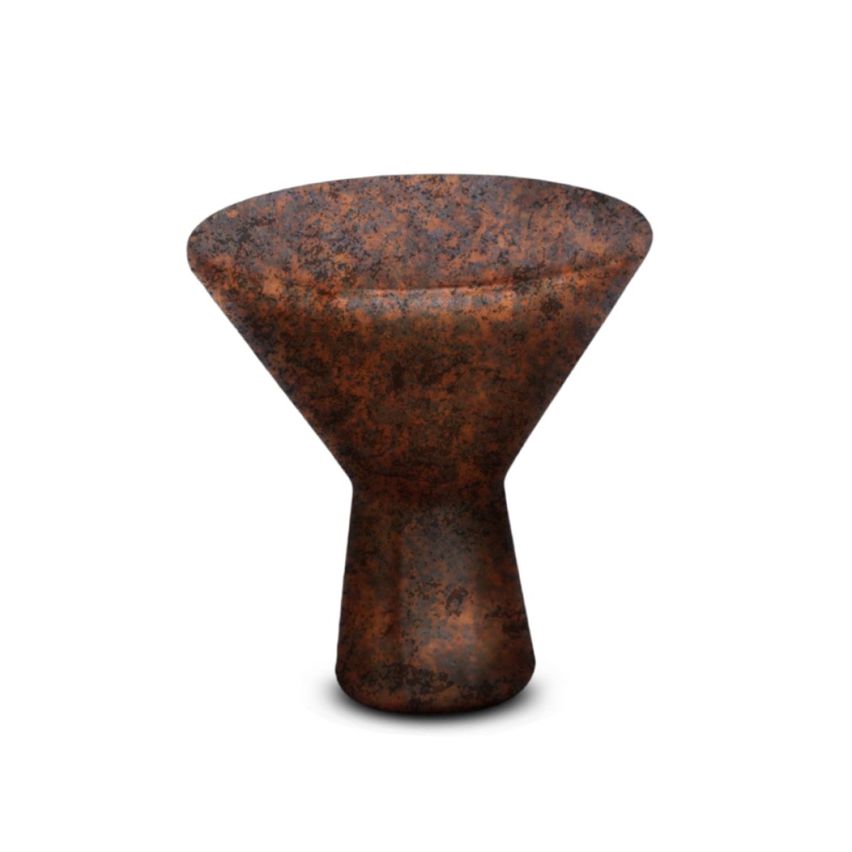 PUXADOR CONE 24MM COBRE VELHO