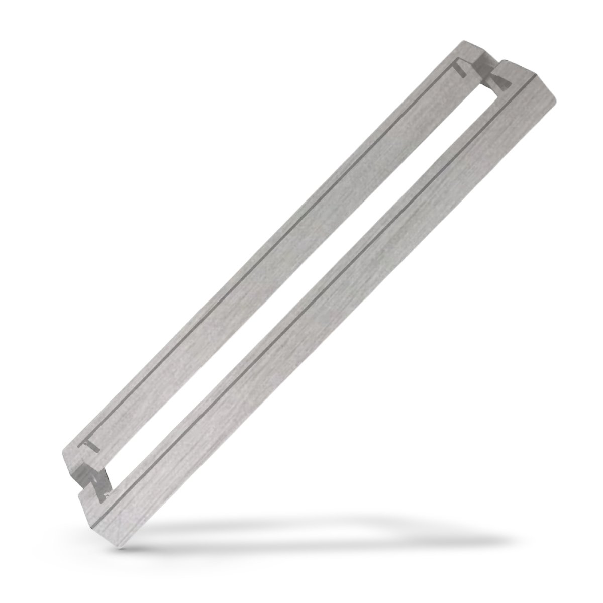 PUXADOR DUPLO CAIRO 400MM INOX ESCOVADO