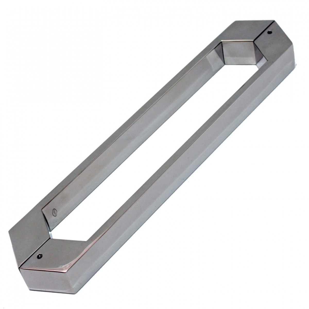 PUXADOR DUPLO DUO 1000MM INOX POLIDO