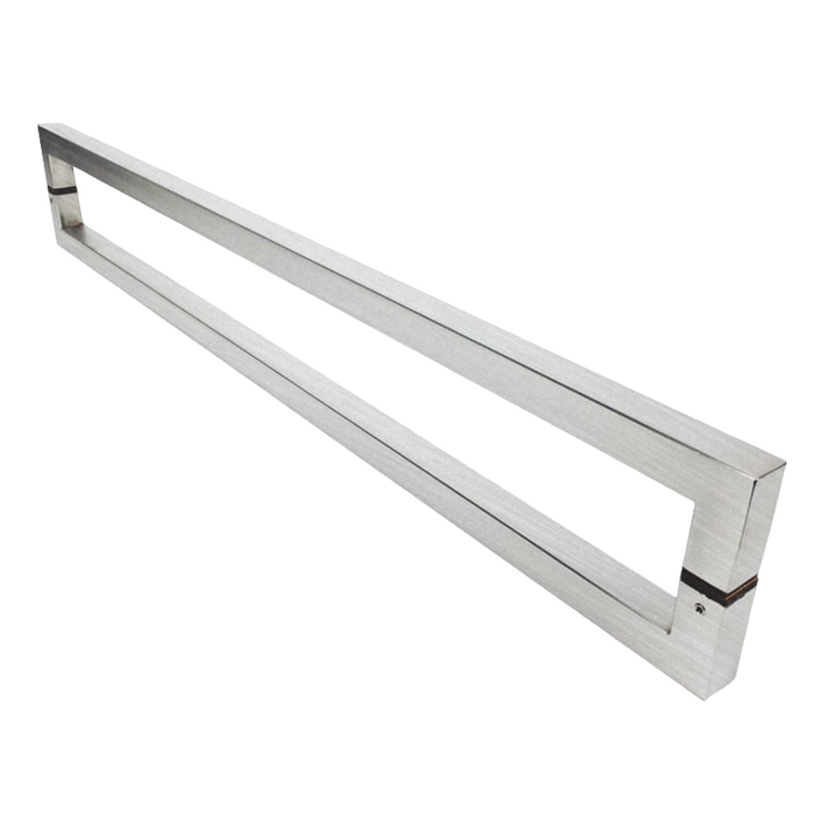 PUXADOR DUPLO IBIZA 1200MM INOX ESCOVADO