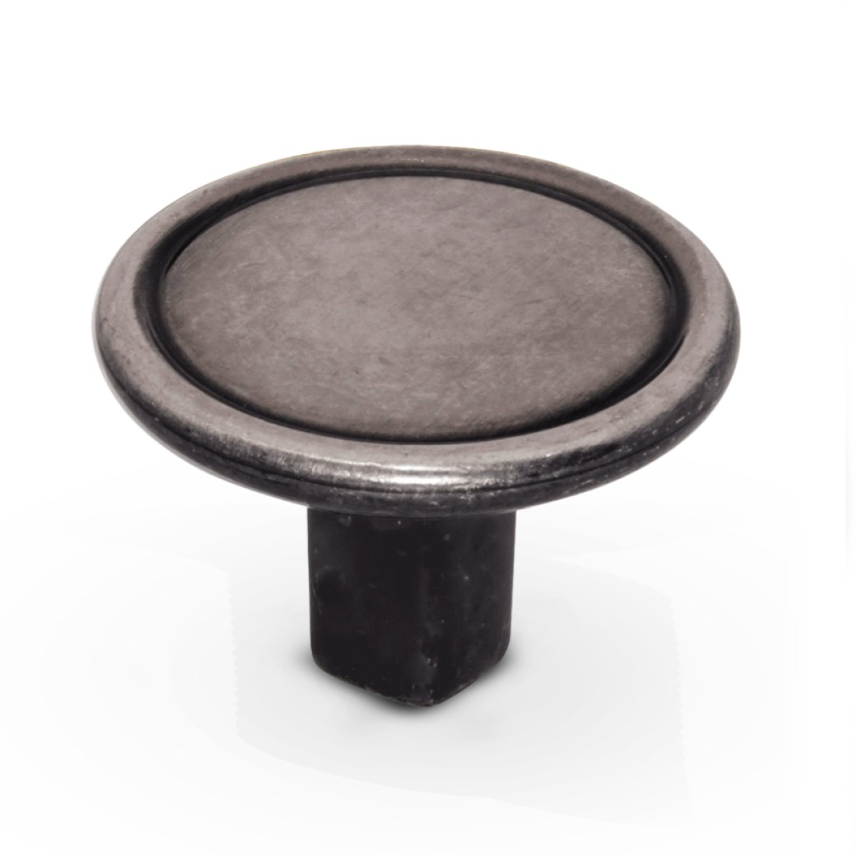 PUXADOR GRENADE PRATA VELHO ESCOVADO