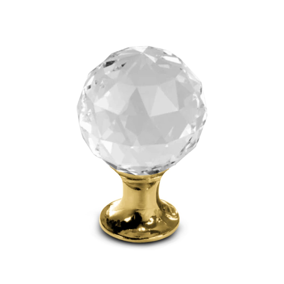 PUXADOR ORQUÍDEA 30MM DOURADO BRILHANTE