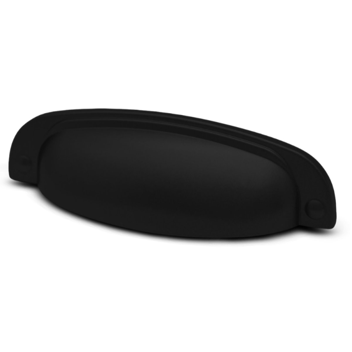 PUXADOR QUEBEC 96MM PRETO FOSCO