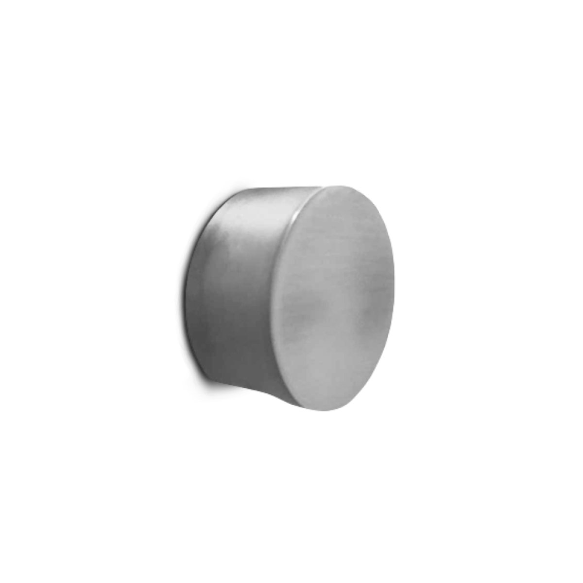 PUXADOR RÁDIO GRANDE 30MM NÍQUEL ESCOVADO C/VERNIZ