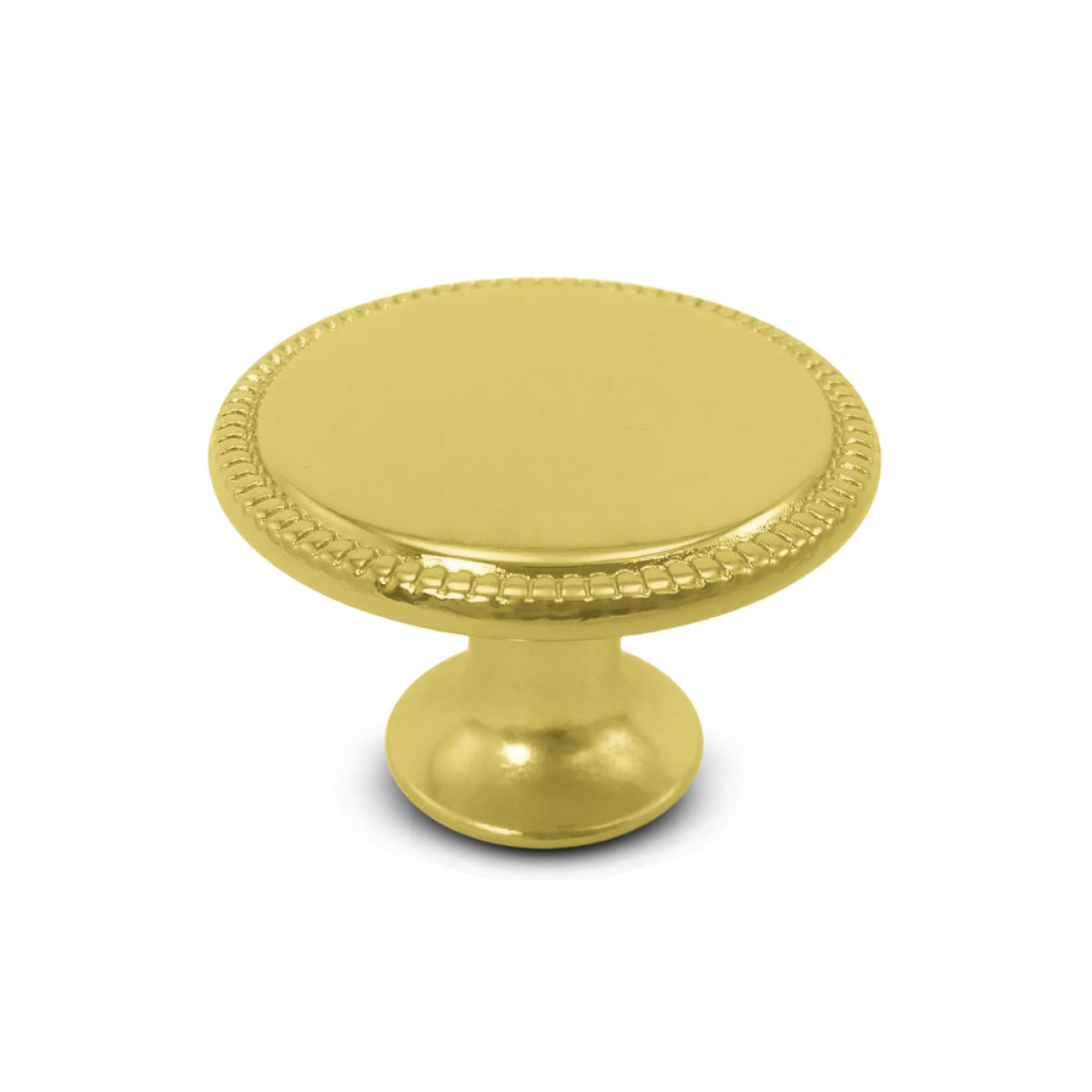 PUXADOR SHELL 36MM DOURADO BRILHANTE